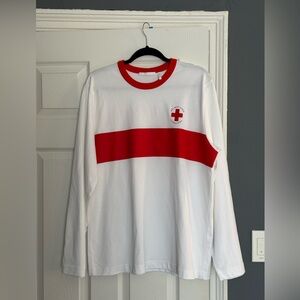 Long sleeve by Helmut Lang, size M.